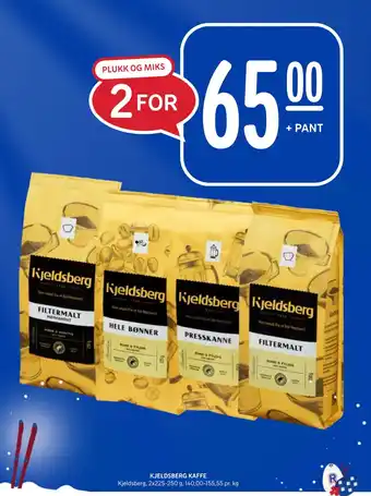 Rema 1000 KJELDSBERG KAFFE tilbud