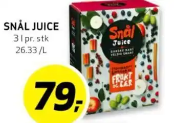 Bunnpris SNÅL JUICE tilbud