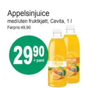Joker Appelsinjuice Cevita 1 l. tilbud