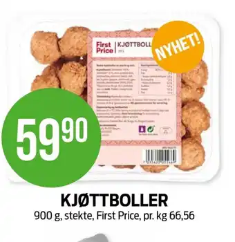 Kiwi KJØTTBOLLER tilbud