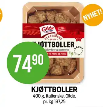 Kiwi KJØTTBOLLER tilbud