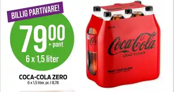 Kiwi COCA-COLA ZERO tilbud