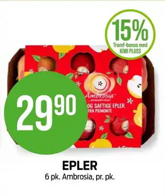 Kiwi EPLER tilbud