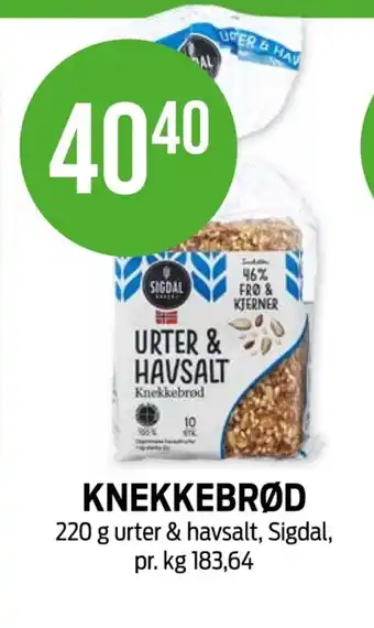 Kiwi KNEKKEBRØD tilbud