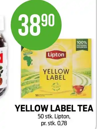 Kiwi YELLOW LABEL TEA tilbud
