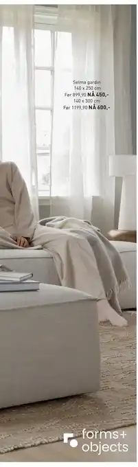 Kid Interiør Selma gardin tilbud