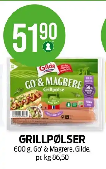 Kiwi GRILLPØLSER tilbud