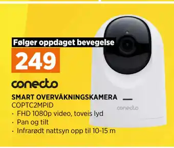 POWER SMART OVERVÅKNINGSKAMERA tilbud