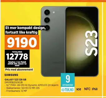 POWER GALAXY S23 128 GB tilbud