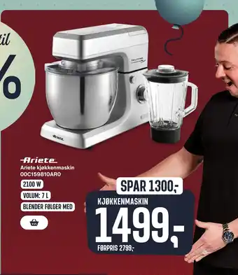 Skousen Ariete kjøkkenmaskin 00C159810AR0 tilbud