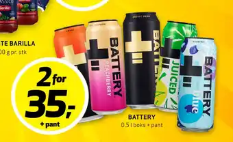 Bunnpris Battery tilbud