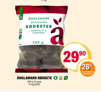 Coop Extra ÄNGLAMARK RØDBETE tilbud
