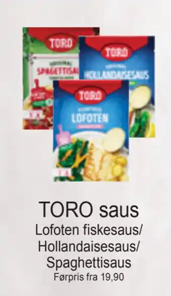 Joker TORO saus tilbud