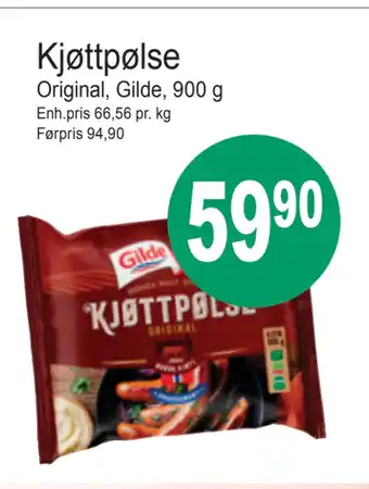 Joker Kjøttpølse tilbud