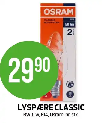 Kiwi LYSPÆRE CLASSIC tilbud