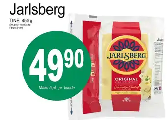 Joker Jarlsberg skæreost tilbud