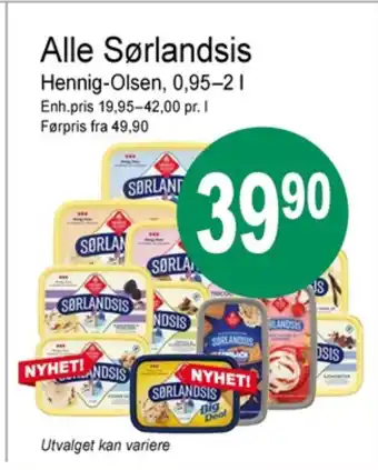 Joker Sørlandsis is tilbud