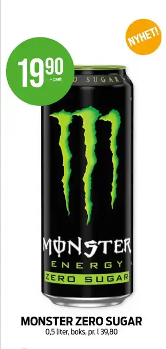Kiwi Monster energy energidrikk tilbud