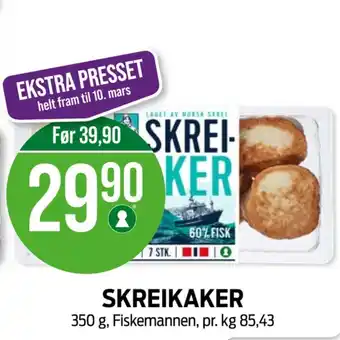 Kiwi Fiskemannen fiskekaker tilbud