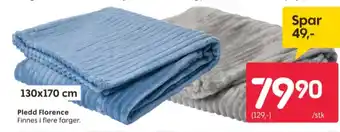 Rusta Ukjent pledd tilbud