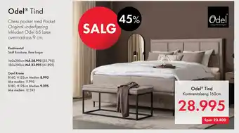 Fagmøbler Odel Tind tilbud