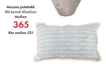 Fagmøbler Ancona putetrekk tilbud