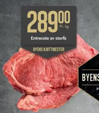 CC Mat Entrecote av storfe tilbud