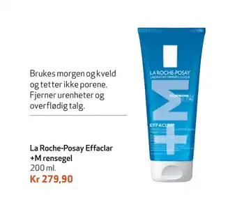 Apotek 1 La Roche-Posay Effaclar +M rensegel tilbud