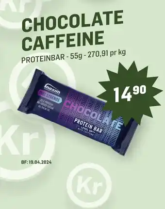 Holdbart CHOCOLATE CAFFEINE tilbud