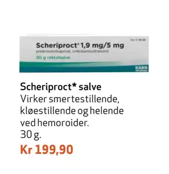 Apotek 1 Scheriproct* salve tilbud