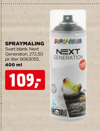 jem & fix SPRAYMALING tilbud