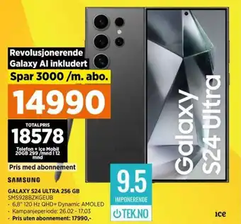 POWER SAMSUNG GALAXY S24 ULTRA 256 GB tilbud
