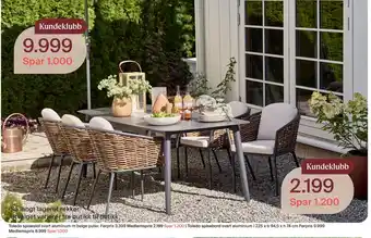 Møbelringen Toledo spisebord tilbud