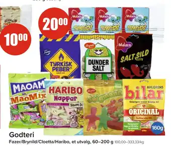 Spar Godteri tilbud