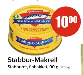 Spar Stabbur-Makrell tilbud