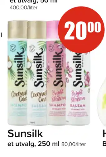 Spar Sunsilk tilbud