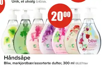 Spar Håndsåpe tilbud