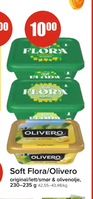 Spar Soft Flora/Olivero tilbud