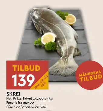 Coop Mega SKREI tilbud