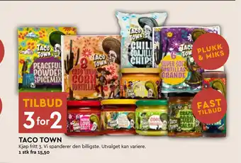 Coop Mega TACO TOWN tilbud