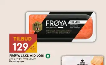 Coop Mega FRØYA LAKS MID LOIN tilbud
