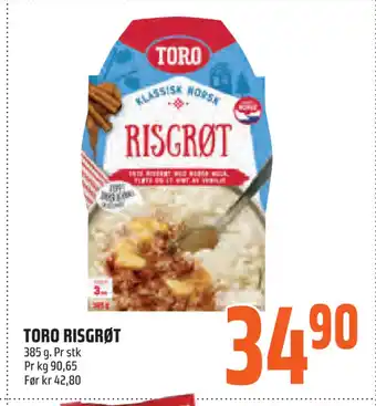 Coop Obs TORO RISGRØT tilbud
