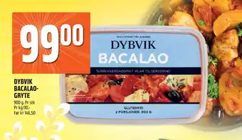 Coop Obs DYBVIK BACALAOGRYTE tilbud