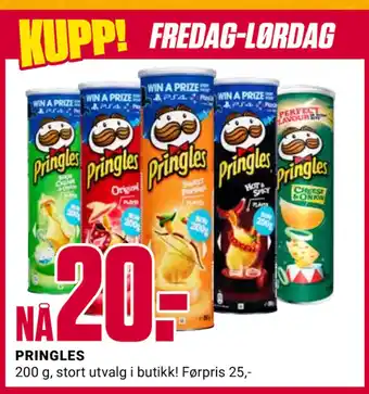 Europris PRINGLES tilbud