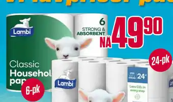 Europris LAMBI tilbud