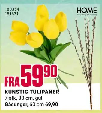 KUNSTIG TULIPANER