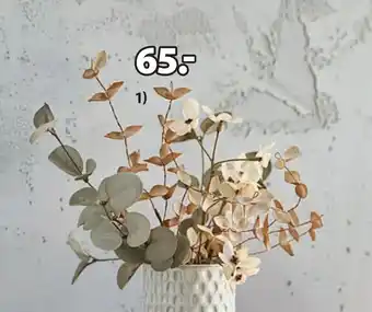 JYSK LAUST KUNSTIG BLOMST tilbud