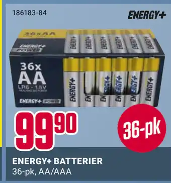 Europris ENERGY+ BATTERIER tilbud