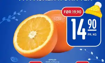 Rema 1000 APPELSIN tilbud