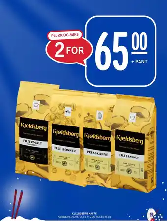 Rema 1000 KJELDSBERG KAFFE tilbud